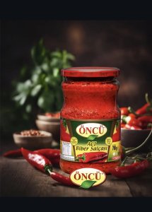 Öncü Acı Biber Salçası 700 Gr